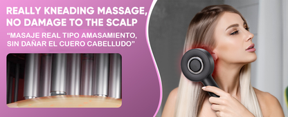 Peine electrico de masaje capilar